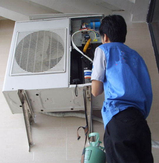 琼结空调开机无反应维修